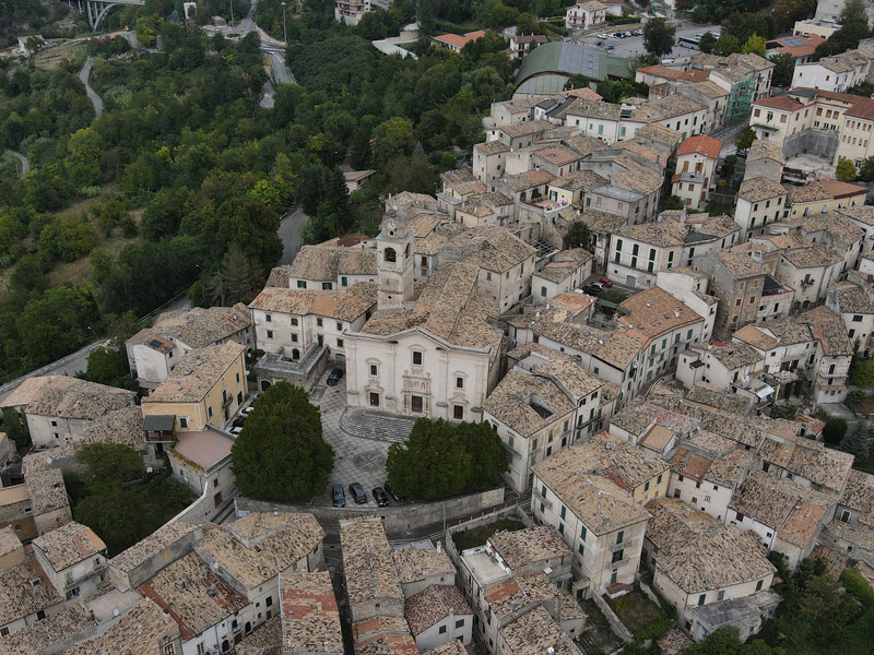 Il centro storico di Caramanico