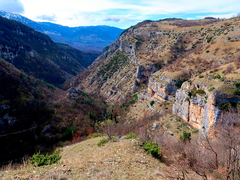 Anello di Decontra nella Valle dell’Orfento