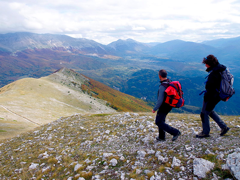 Monte Mileto sul Massiccio del Morrone